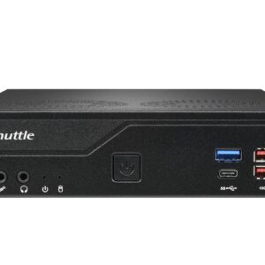 Shuttle DH770 asmeninio kompiuterio / darbo stoties platforma 1,35L dydžio kompiuteris Juoda Intel H770 LGA 1700 - Image 1
