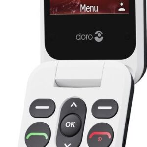 Doro Leva L30 7,11 cm (2.8") 142,7 g Juoda, Balta Bazinis telefonas - Image 2