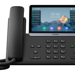 Yealink T77U IP telefonas Juoda LCD - Image 1