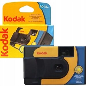 Kodak DAYLIGHT vienkartinis fotoaparatas su spalvota juosta, 27+12 nuotraukų rėmelių, be įmontuotos blykstės