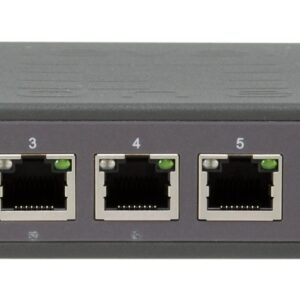 LevelOne GEP-0625 tinklo komutatorius Ne-valdomas 2.5G Ethernet (100/1000/2500) Maitinimas per Eternetą (PoE) Juoda - Image 2