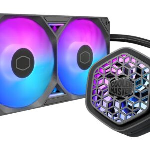 Cooler Master MasterLiquid Atmos II 240 VRM Fan Black Procesorius Aušinimo skysčiu rinkinys 12 cm Juoda 1 vnt