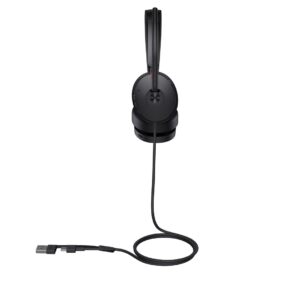 Yealink UH48 Dual Teams USB-C/A Laisvų rankų įranga Vielinis Su lankeliu Biuras / skambučių centras USB Type-C / USB Type-A Juoda - Image 3