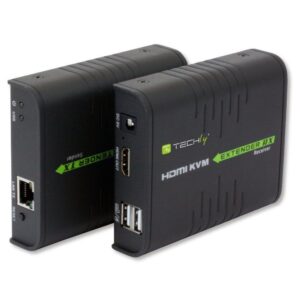 Techly IDATA HDMI-KVM2 KVM ilgintuvas Siųstuvas ir imtuvas - Image 1