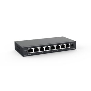 Ruijie Networks RG-ES108GD tinklo komutatorius Ne-valdomas Gigabit Ethernet (10/100/1000) Juoda - Image 3