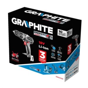 GRAPHITE 58G020 Bekontaktis grąžtas Energy+ 18V 1700 RPM - Image 2