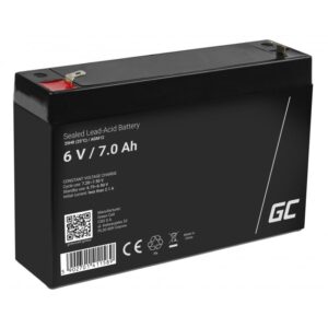 Green Cell AGM12 įkraunama baterija Rūgštinis akumuliatorius (VRLA) 7000 mAh 6 V - Image 1