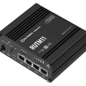 Teltonika RUTM11 laidinis maršrutizatorius Gigabitinis eternetas Juoda - Image 2