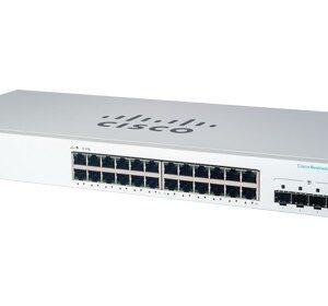 Cisco CBS220-24T-4G Valdomas L2 Gigabit Ethernet (10/100/1000) 1U Balta