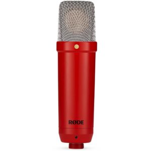 RØDE NT1 Sigature Raudona Studijos mikrofonas