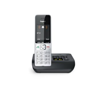 Gigaset COMFORT 500A Analoginio ryšio / DECT telefonas Skambintojo ID Juoda, Sidabras - Image 3