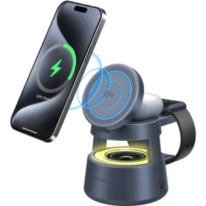 4smarts 541327 mobiliojo įrenginio kroviklis Ausinės, Išmanusis telefonas, Išmanusis laikrodis Pilka USB Belaidis įkrovimas Vidaus - Image 2