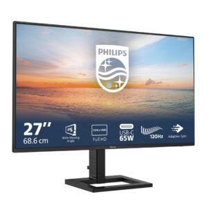Philips 1000 series 27E1N1300AE/00 kompiuterio monitorius 68,6 cm (27") 1920 x 1080 pikseliai „Full HD“ LCD Juoda - Image 2