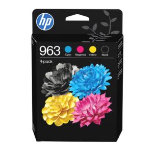 HP 963 4-pack Black/Cyan/Magenta/Yellow Original Ink Cartridges - Image 3