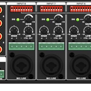 Behringer MA6000M garso stiprintuvas Pasirodymai / scena Juoda - Image 2