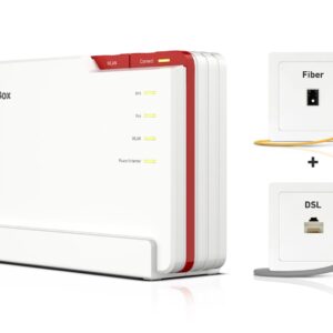 FRITZ!Box 5690 Pro belaidis maršrutizatorius Gigabitinis eternetas Trijų juostų (2,4 GHz / 5 GHz / 5 GHz) Balta - Image 1