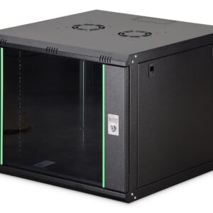 Digitus DN-19 09U-6/6-EC-SW lentyna 9U Sieninis stovas Juoda - Image 1