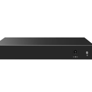 Tenda TEG1110PF-8-120W tinklo komutatorius Ne-valdomas Gigabit Ethernet (10/100/1000) Maitinimas per Eternetą (PoE) Juoda