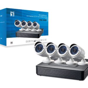 LevelOne DSK-8001 komplektas vaizdui stebėti Vielinis 8 kanalai - Image 3