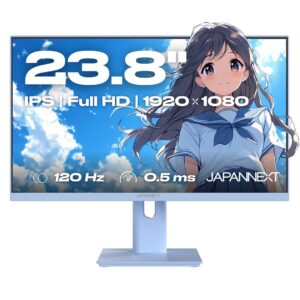 JAPANNEXT JN-I238FHD120F-HSP-BB kompiuterio monitorius 60,5 cm (23.8") 1920 x 1080 pikseliai „Full HD“ LCD Mėlyna - Image 1