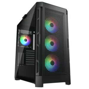 COUGAR CGR-5AD1B-RGB „Midi Tower“ Juoda - Image 2