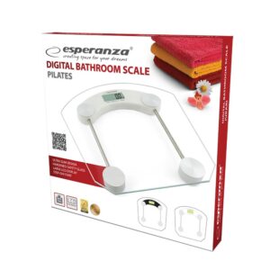 Esperanza EBS008W elektroninės asmeninės svarstyklės Rectangle White - Image 3