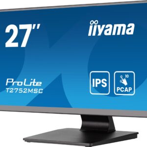 iiyama ProLite T2752MSC-B1AG kompiuterio monitorius 68,6 cm (27") 1920 x 1080 pikseliai „Full HD“ LED Lietimui jautrus ekranas Juoda - Image 2