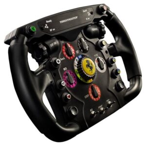 Thrustmaster Ferrari F1 Juoda RF Vairas Analogas PC, PlayStation 4, PlayStation 5, Playstation 3, Xbox - Image 3