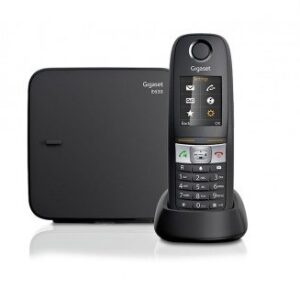 Gigaset E630 DECT telefonas Skambintojo ID Juoda - Image 2
