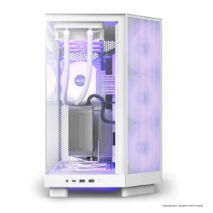 NZXT H6 Flow RGB „Midi Tower“ Balta - Image 2