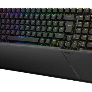 ASUS ROG Strix Scope II 96 Wireless klaviatūra Žaidimams USB + RF Wireless + Bluetooth QWERTZ Vokiečių Juoda - Image 2