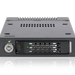 Icy Dock MB601M2K-1B saugojimo diskų korpusas SSD korpusas Juoda 3.5" - Image 1