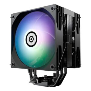 Enermax ETS-T41D-ARGB Kompiuterio aušinimo sistema Procesorius Orinis aušintuvas 12 cm Juoda