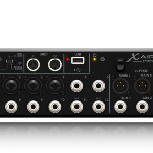 Behringer XR12 garsų maišiklis 12 kanalai Juoda - Image 2
