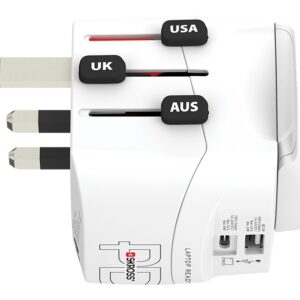 Skross 1.302474 maitinimo kištukų adapteris Universalus Balta - Image 3