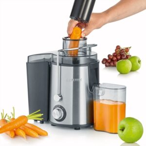 Severin ES 3566 Išcentrinė sulčiaspaudė 400 W Juoda, Nerūdijančiojo plieno - Image 3