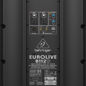 Behringer B112D viešojo informavimo sistema Juoda - Image 2
