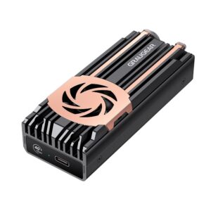 GRAUGEAR G-M2U4-40G-F saugojimo diskų korpusas SSD korpusas Juoda M.2