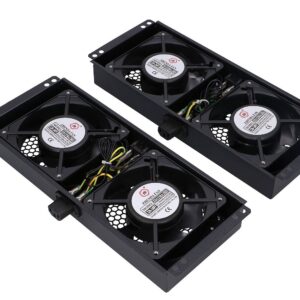 Extralink 4 WAY FAN UNIT WITH 2M EU PLUG Aušinamasis ventiliatorius - Image 3