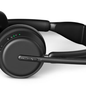 EPOS IMPACT 1060 Laisvų rankų įranga Bevielis Su lankeliu Biuras / skambučių centras Bluetooth Juoda - Image 3