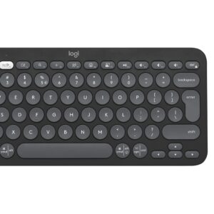 Logitech 920-012239 klaviatūra Pelė įskaityta Universalus RD belaidis ryšys + „Bluetooth“ QWERTY JAV tarptautinė versija Grafitas - Image 1