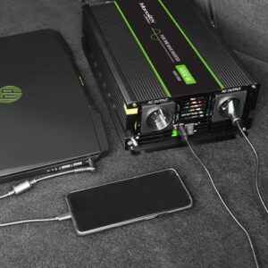 Qoltec Monolith maitinimo adapteris / inverteris Automatinis 4000 W Juoda - Image 3