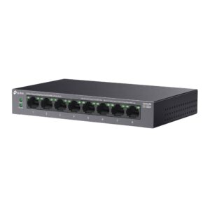 TP-Link LiteWave LS108GP tinklo komutatorius Ne-valdomas Gigabit Ethernet (10/100/1000) Maitinimas per Eternetą (PoE) Juoda - Image 3