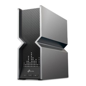 TP-Link Archer BE800 belaidis maršrutizatorius Multi-Gigabit Ethernet Trijų dažnio juostų (2,4 GHz / 5 GHz / 6 GHz) Juoda, Nerūdijančiojo plieno - Image 1