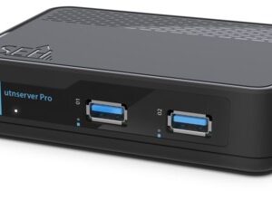 SEH utnserver Pro spausdinimo serveris Eterneto LAN Juoda - Image 3
