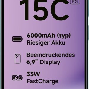 Xiaomi Redmi 15C 17,5 cm (6.9") 5G C tipo USB 4 GB 128 GB 6000 mAh Žalia - Image 2