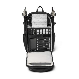 RØDE Backpack kuprinė Turistinė kuprinė Juoda Alkantara, Poliesteris - Image 2