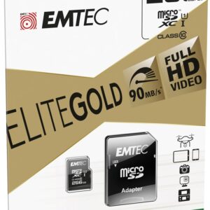 Emtec EliteGold 256 GB MicroSDXC UHS-I Klasės 10 - Image 2