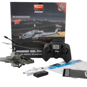 Amewi Apache AH-64 Radijo bangomis valdomas (RC) modelis Sraigtasparnis Elektrinis variklis - Image 2