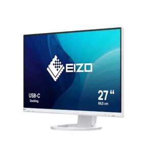 EIZO FlexScan EV2720S-WT kompiuterio monitorius 68,6 cm (27") 2560 x 1440 pikseliai Quad HD LCD Balta - Image 2